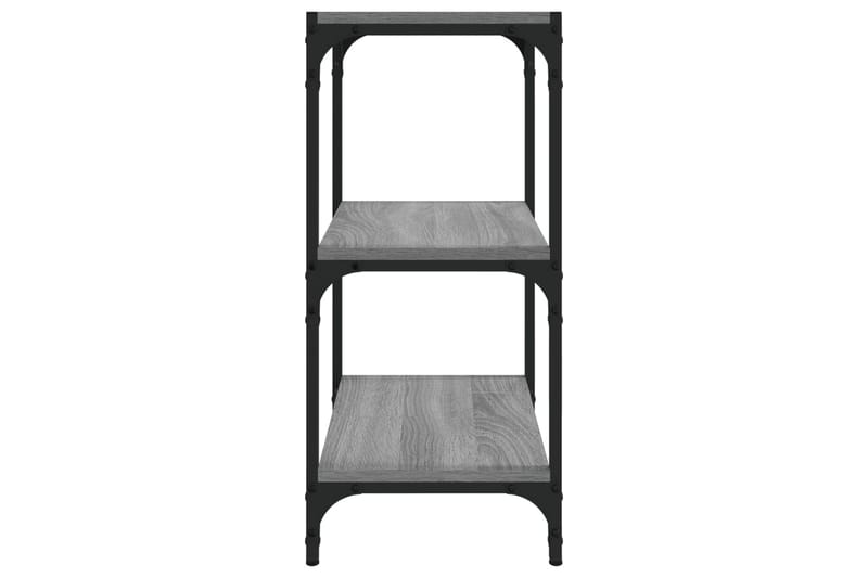 beBasic Bokhylla grå sonoma 40x33x70,5 cm konstruerat trä och stål - Förvaring - Hyllor - Bokhylla