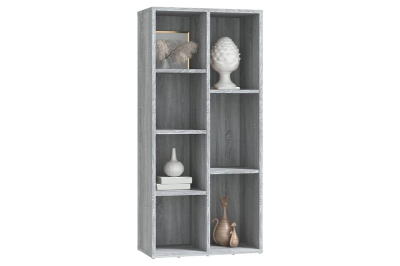 beBasic Bokhylla grå sonoma 50x25x106 cm - Förvaring - Hyllor - Bokhylla
