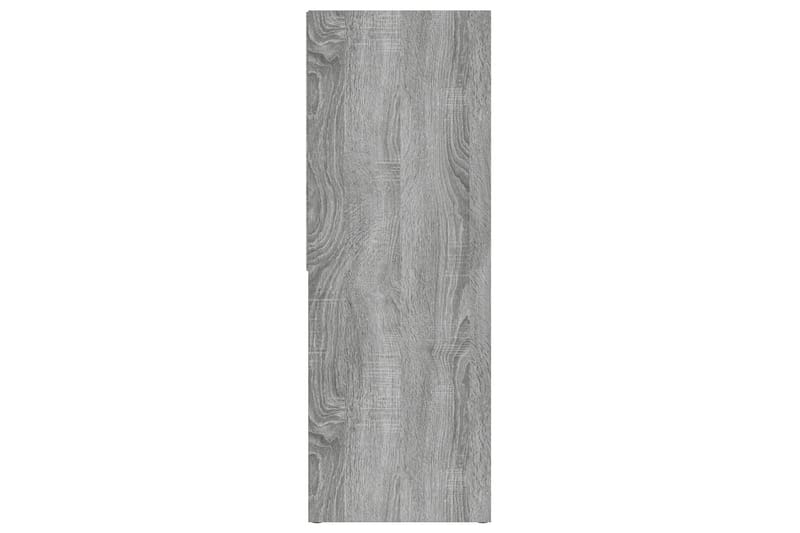 beBasic Bokhylla grå sonoma 67x24x161 cm konstruerat trä - Förvaring - Hyllor - Bokhylla
