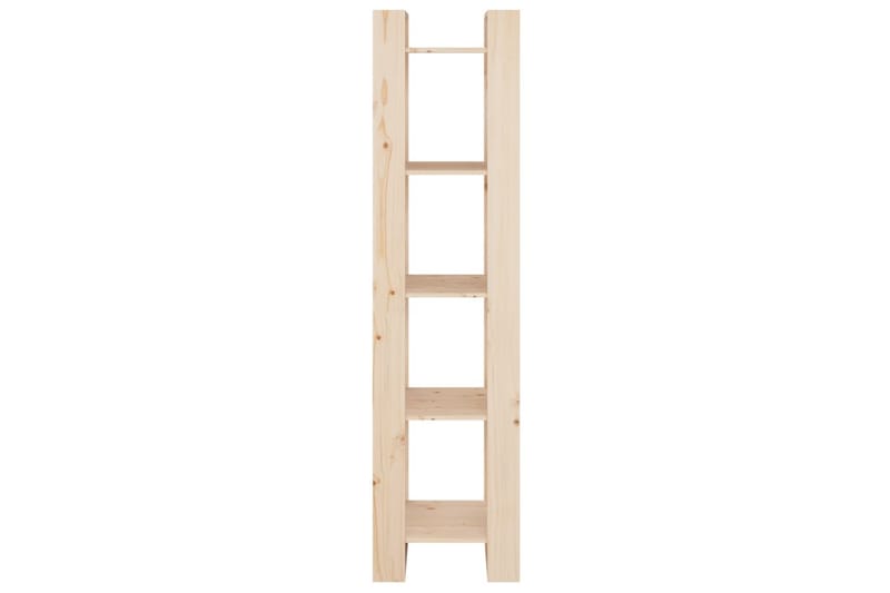 beBasic Bokhylla/rumsavdelare 41x35x160 cm massiv furu - Förvaring - Hyllor - Bokhylla
