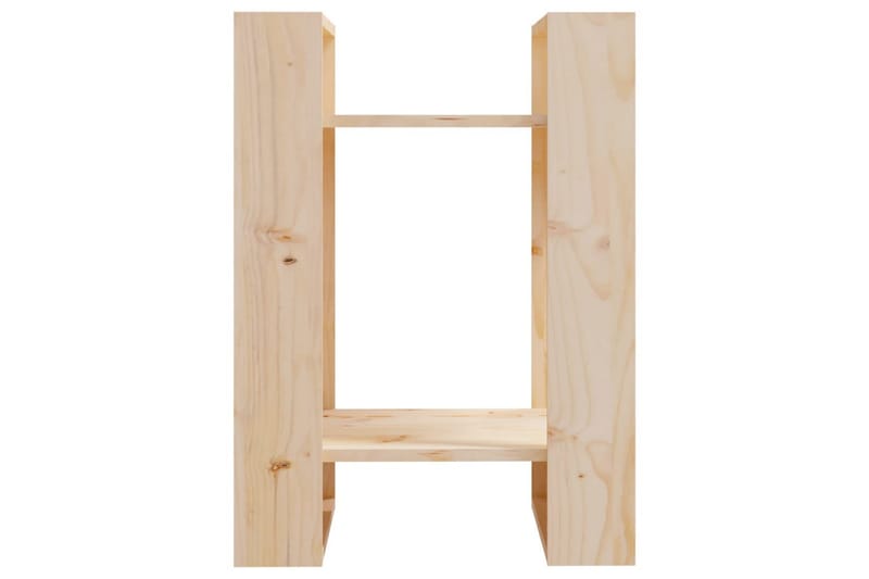 beBasic Bokhylla/rumsavdelare 41x35x57 cm massiv furu - Förvaring - Hyllor - Bokhylla