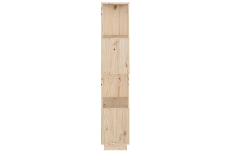 beBasic Bokhylla/rumsavdelare 51x25x132 cm massiv furu - Förvaring - Hyllor - Bokhylla