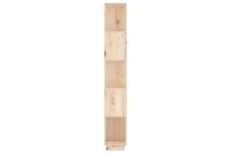 beBasic Bokhylla/rumsavdelare 51x25x163,5 cm massiv furu - Förvaring - Hyllor - Bokhylla