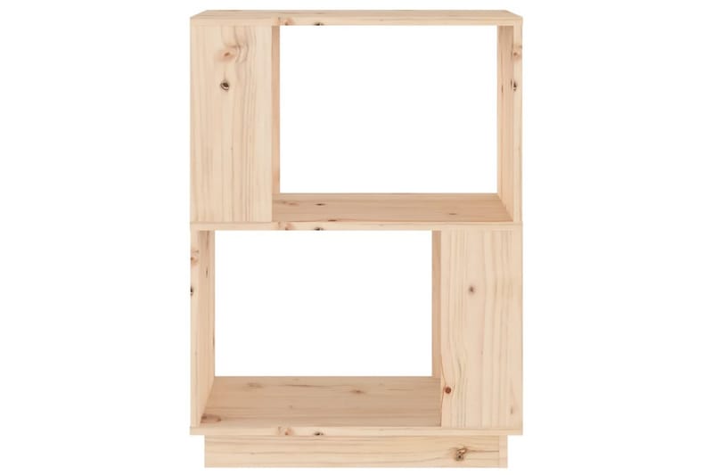 beBasic Bokhylla/rumsavdelare 51x25x70 cm massiv furu - Förvaring - Hyllor - Bokhylla