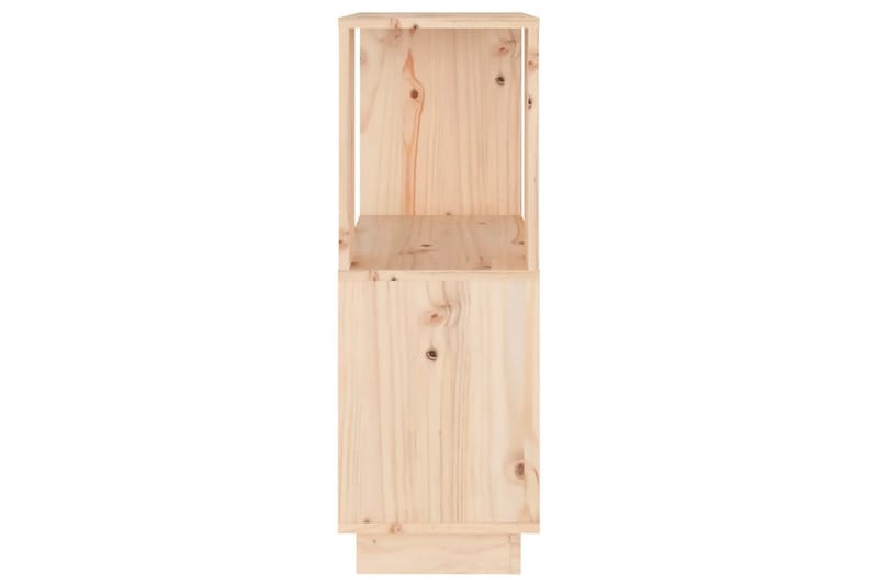 beBasic Bokhylla/rumsavdelare 51x25x70 cm massiv furu - Förvaring - Hyllor - Bokhylla