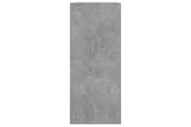 beBasic Bokhylla/rumsavdelare betonggrå 40x30x72 cm - Förvaring - Hyllor - Bokhylla