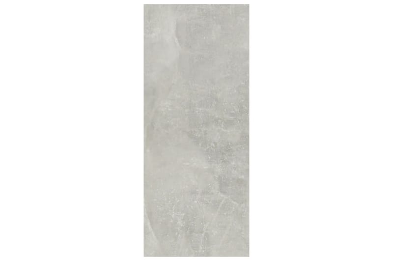beBasic Bokhylla/Rumsavdelare betonggrå 60x30x72 cm - Förvaring - Hyllor - Bokhylla