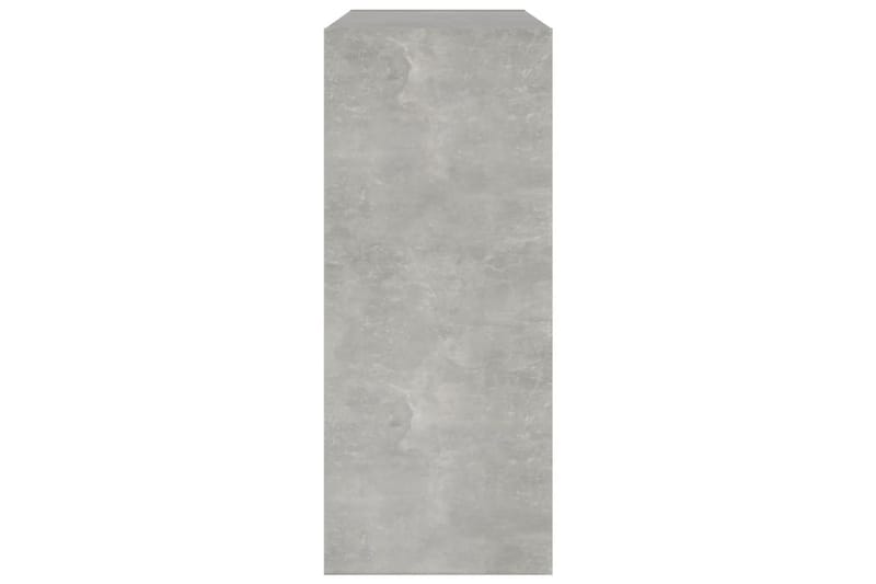 beBasic Bokhylla/Rumsavdelare betonggrå 80x30x72 cm - Förvaring - Hyllor - Bokhylla