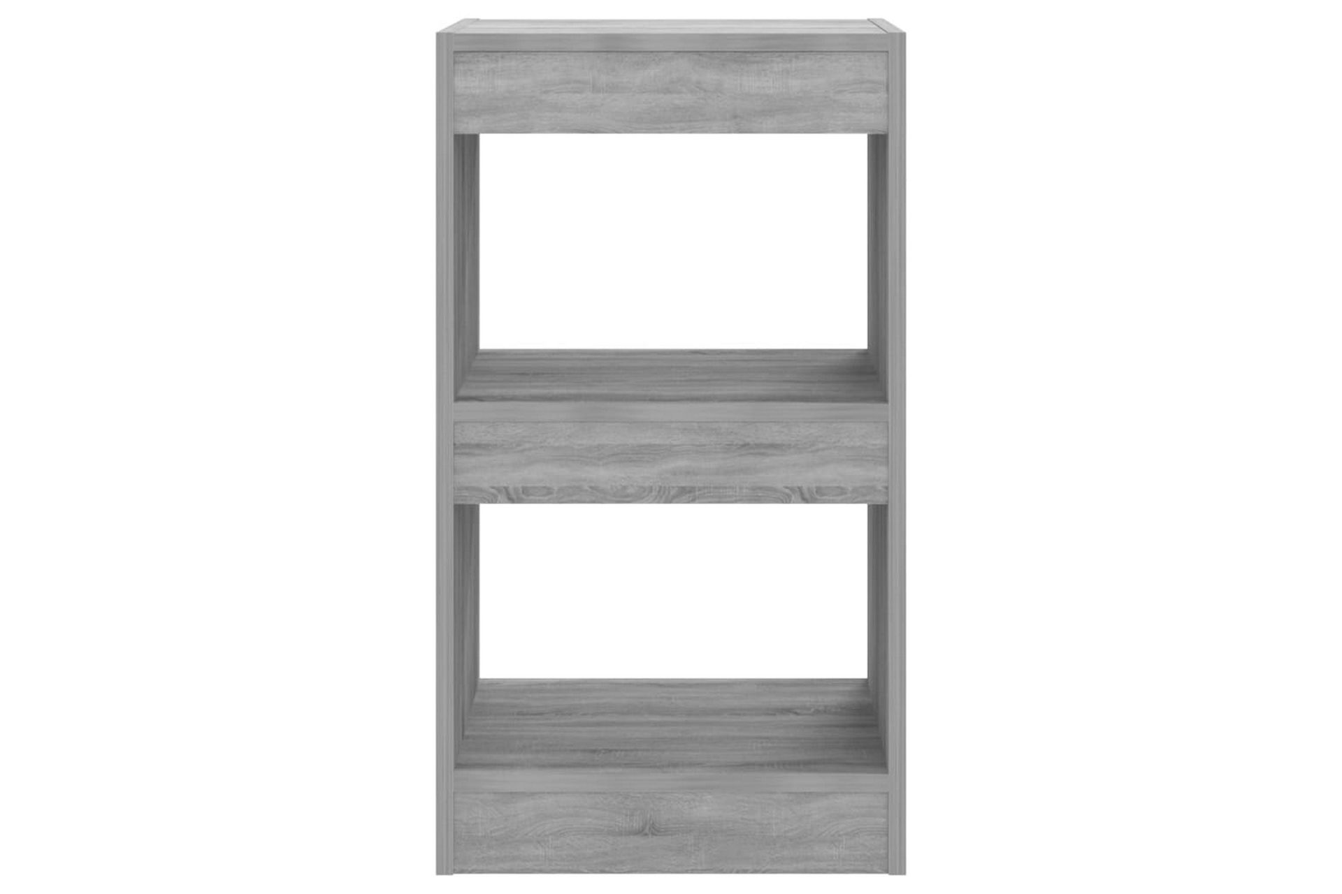 beBasic Bokhylla/rumsavdelare grå sonoma 40x30x72 cm - Förvaring - Hyllor - Bokhylla
