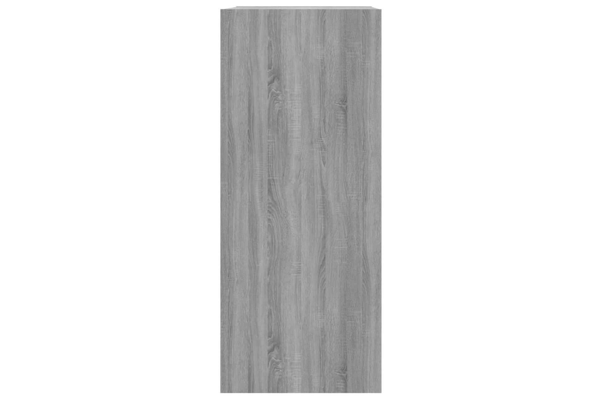 beBasic Bokhylla/rumsavdelare grå sonoma 40x30x72 cm - Förvaring - Hyllor - Bokhylla