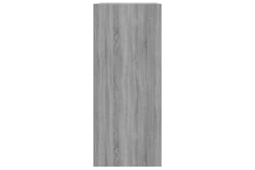beBasic Bokhylla/rumsavdelare grå sonoma 40x30x72 cm - Förvaring - Hyllor - Bokhylla