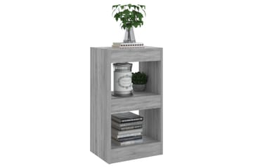 beBasic Bokhylla/rumsavdelare grå sonoma 40x30x72 cm - Förvaring - Hyllor - Bokhylla
