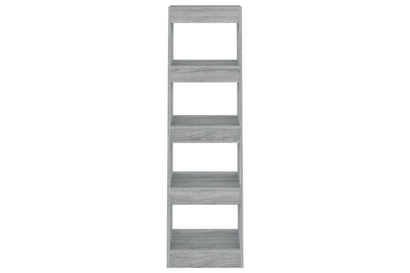 beBasic Bokhylla/Rumsavdelare grå sonoma-ek 40x30x135 cm - Förvaring - Hyllor - Bokhylla