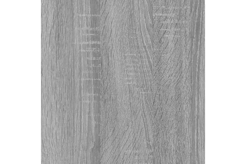 beBasic Bokhylla/Rumsavdelare grå sonoma-ek 80x24x96 cm - Förvaring - Hyllor - Bokhylla
