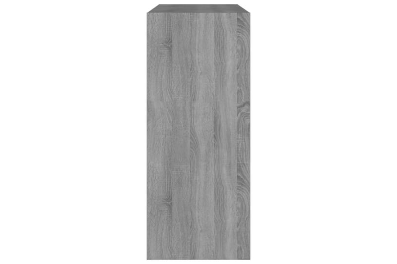 beBasic Bokhylla/Rumsavdelare grå sonoma-ek 80x30x72 cm - Förvaring - Hyllor - Bokhylla