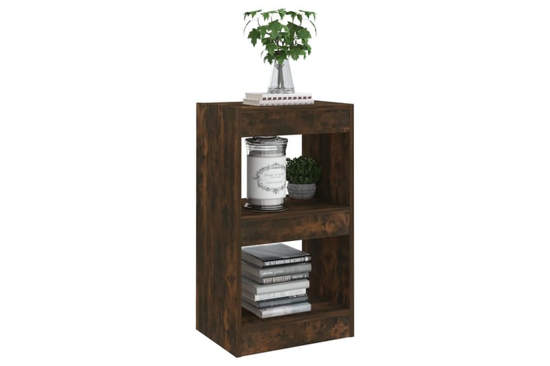 beBasic Bokhylla/rumsavdelare rökfärgad ek 40x30x72 cm - Förvaring - Hyllor - Bokhylla