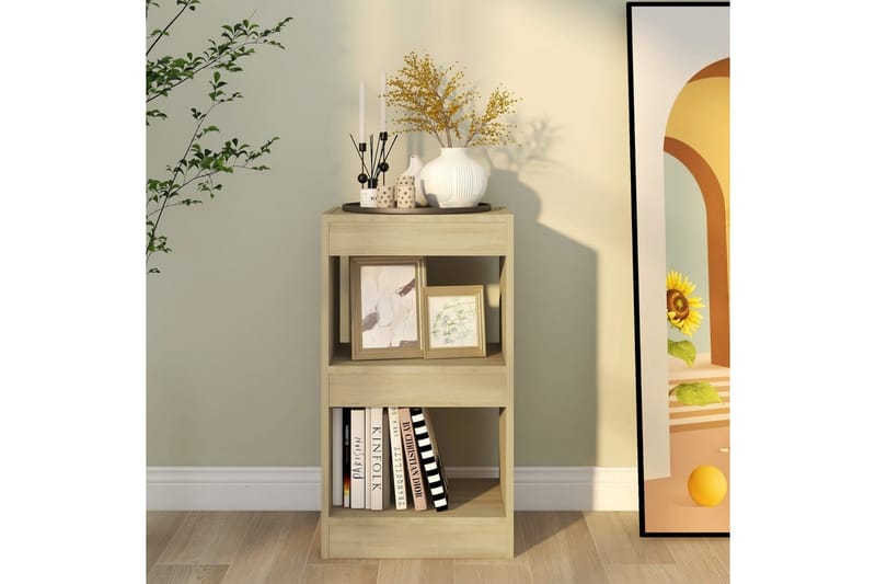beBasic Bokhylla/rumsavdelare sonoma-ek 40x30x72 cm - Förvaring - Hyllor - Bokhylla