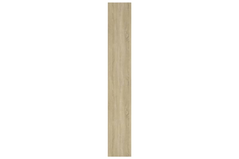 beBasic Bokhylla/Rumsavdelare sonoma-ek 80x30x198 cm konstruerat trä - Förvaring - Hyllor - Bokhylla