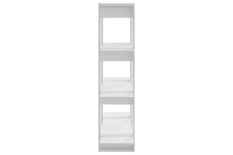 beBasic Bokhylla/rumsavdelare vit 100x30x123,5 cm - Förvaring - Hyllor - Bokhylla