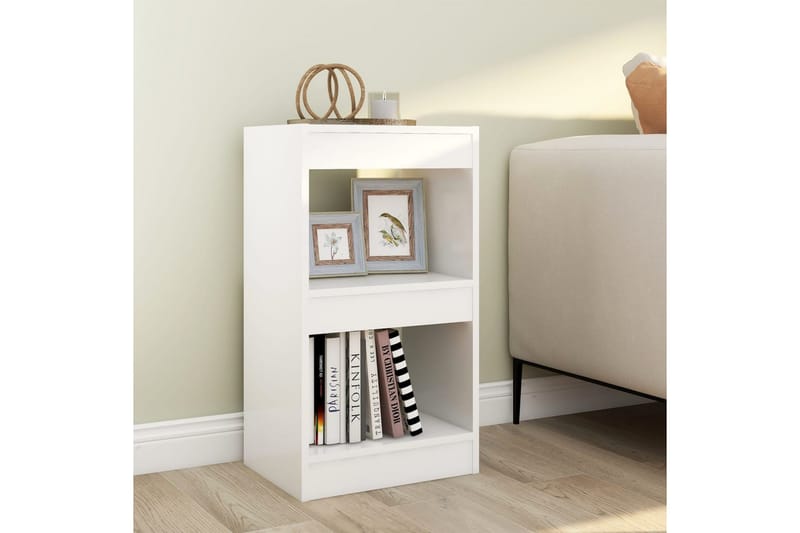 beBasic Bokhylla/rumsavdelare vit 40x30x72 cm - Förvaring - Hyllor - Bokhylla