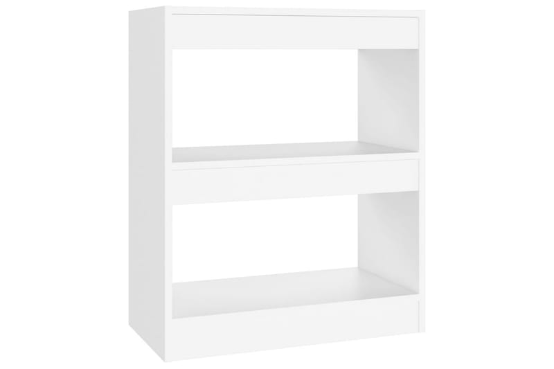 beBasic Bokhylla/Rumsavdelare vit 60x30x72 cm - Förvaring - Hyllor - Bokhylla