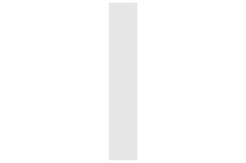 beBasic Bokhylla/rumsavdelare vit 80x30x166 cm konstruerat trä - Förvaring - Hyllor - Bokhylla