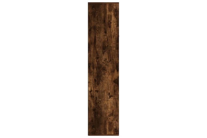 beBasic Bokhylla/skänk rökfärgad ek 66x30x130 cm konstruerat trä - Förvaring - Hyllor - Bokhylla