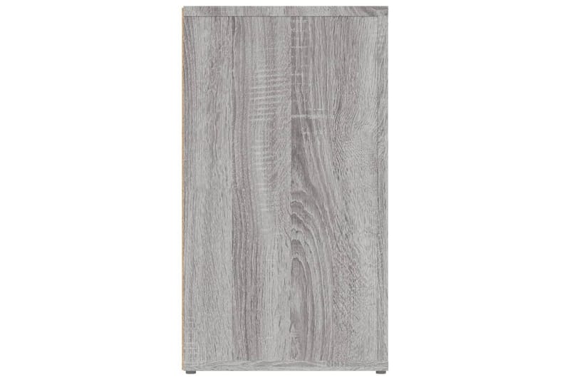 beBasic Förvaringshylla grå sonoma 80x30x54 cm konstruerat trä - Förvaring - Hyllor - Bokhylla