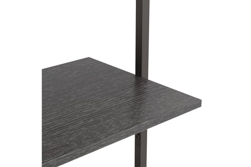 beBasic Hylla 3-nivåer svart 64x35x185 cm - Förvaring - Hyllor - Bokhylla