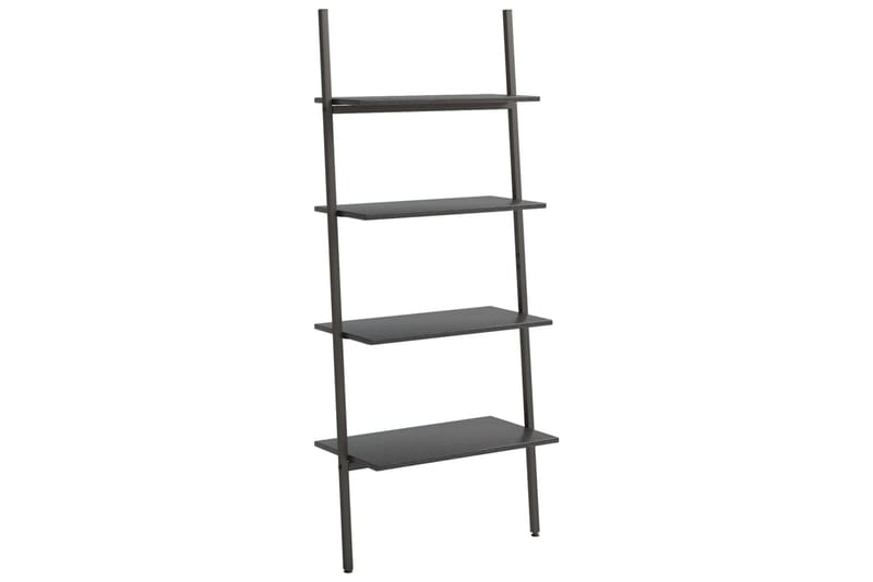 beBasic Hylla 4-nivåer svart 64x34x150,5 cm - Förvaring - Hyllor - Bokhylla