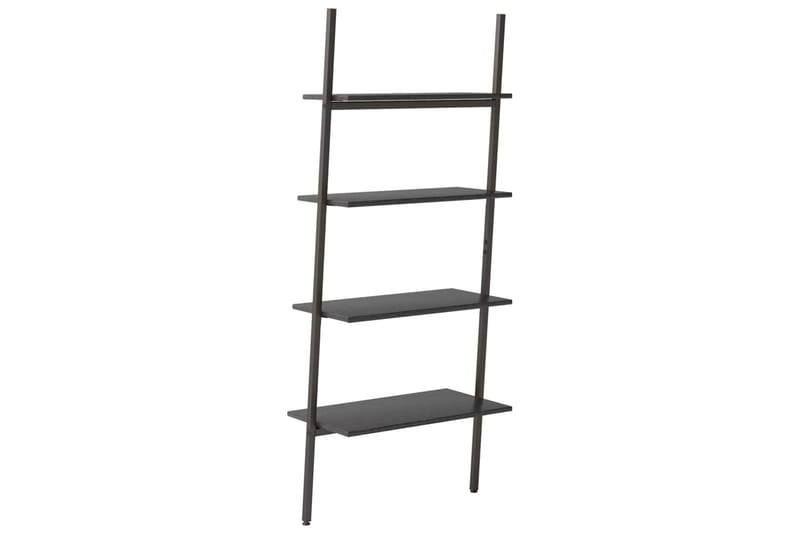 beBasic Hylla 4-nivåer svart 64x34x150,5 cm - Förvaring - Hyllor - Bokhylla