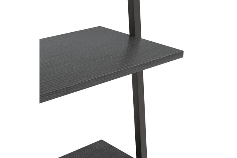 beBasic Hylla 4-nivåer svart 64x34x150,5 cm - Förvaring - Hyllor - Bokhylla