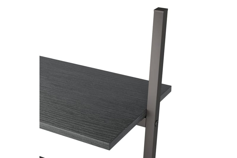 beBasic Hylla 4-nivåer svart 64x34x150,5 cm - Förvaring - Hyllor - Bokhylla