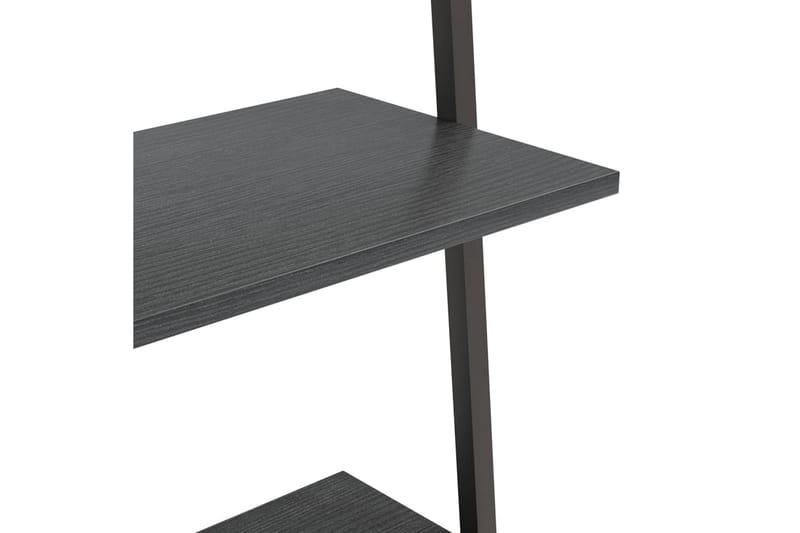 beBasic Hylla 5 hyllplan svart 64x34x185,5 cm - Förvaring - Hyllor - Bokhylla