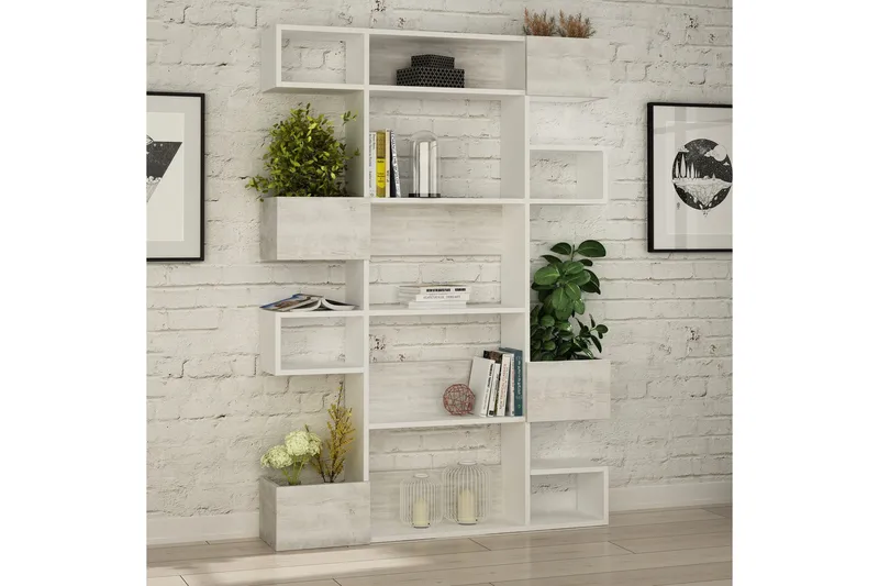 Bodsjö Bokhylla 120 cm - Vit - Förvaring - Hyllor - Bokhylla