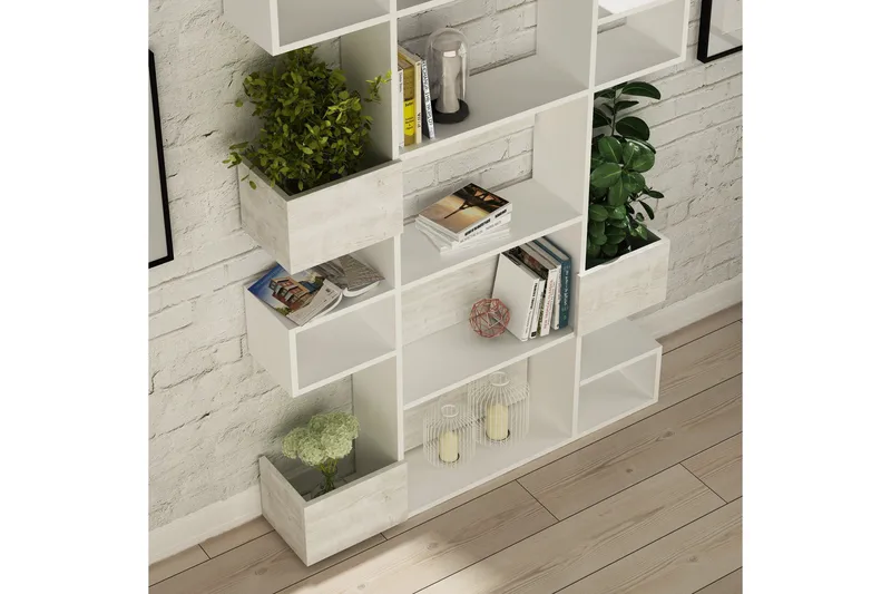 Bodsjö Bokhylla 120 cm - Vit - Förvaring - Hyllor - Bokhylla