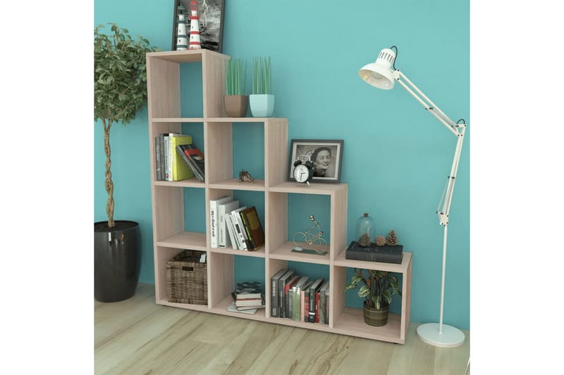 Bokhylla 142 cm ek - Brun - Förvaring - Hyllor - Bokhylla