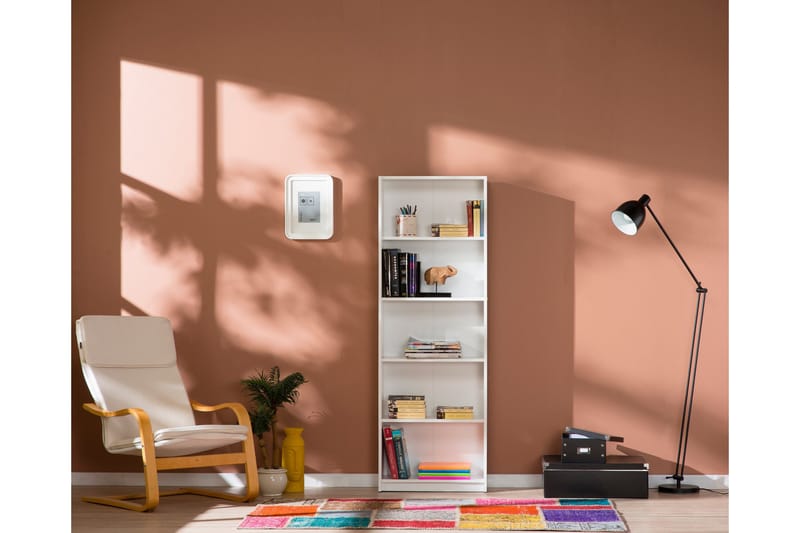 Bokhylla 170x58 cm - Vit - Förvaring - Hyllor - Bokhylla