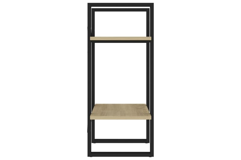 Bokhylla 2 hyllplan sonoma-ek 40x30x70 cm spånskiva - Ek - Förvaring - Hyllor - Bokhylla