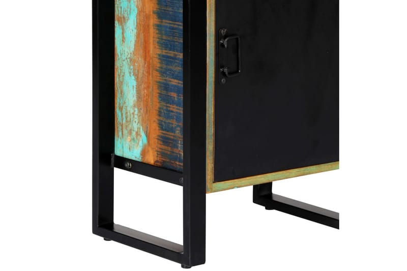 Bokhylla 45x30x171 cm massivt återvunnet trä - Flerfärgad - Förvaring - Hyllor - Bokhylla
