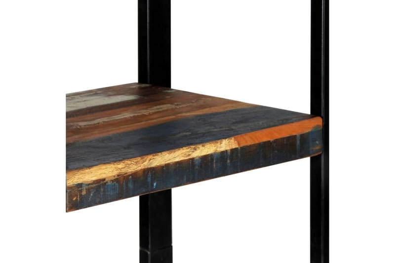 Bokhylla 45x30x171 cm massivt återvunnet trä - Flerfärgad - Förvaring - Hyllor - Bokhylla