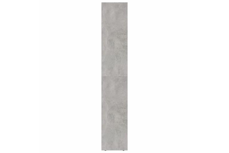 Bokhylla betonggrå 36x30x171 cm spånskiva - Grå - Förvaring - Hyllor - Bokhylla