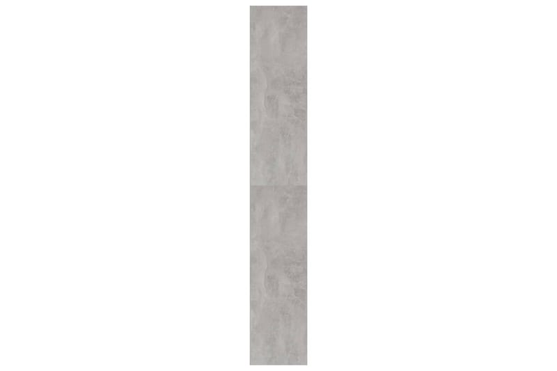 Bokhylla betonggrå 40x30x189 cm spånskiva - Grå - Förvaring - Hyllor - Bokhylla