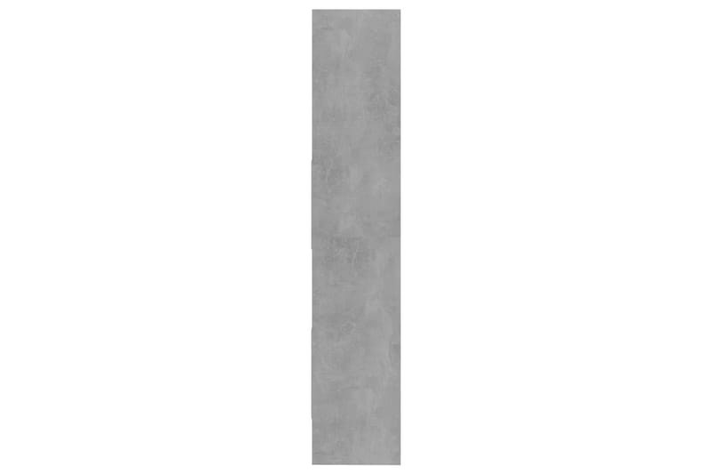 Bokhylla betonggrå 40x35x180 cm spånskiva - Grå - Förvaring - Hyllor - Bokhylla