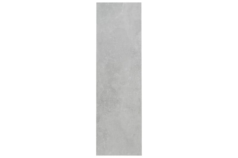 Bokhylla betonggrå 97,5x29,5x100 cm spånskiva - Grå - Förvaring - Hyllor - Bokhylla