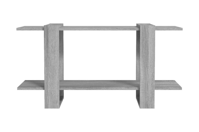 Bokhylla grå sonoma 100x30x51 cm konstruerat trä - Grå - Förvaring - Hyllor - Bokhylla
