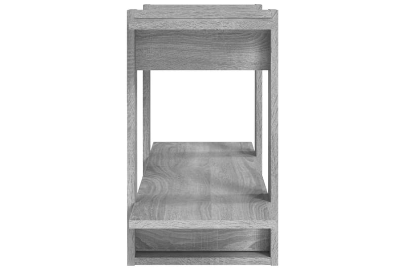 Bokhylla grå sonoma 100x30x51 cm konstruerat trä - Grå - Förvaring - Hyllor - Bokhylla