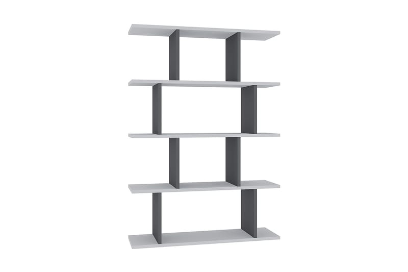 Bokhylla Nachusa Bokhylla 90x25 cm Vit,Antracit