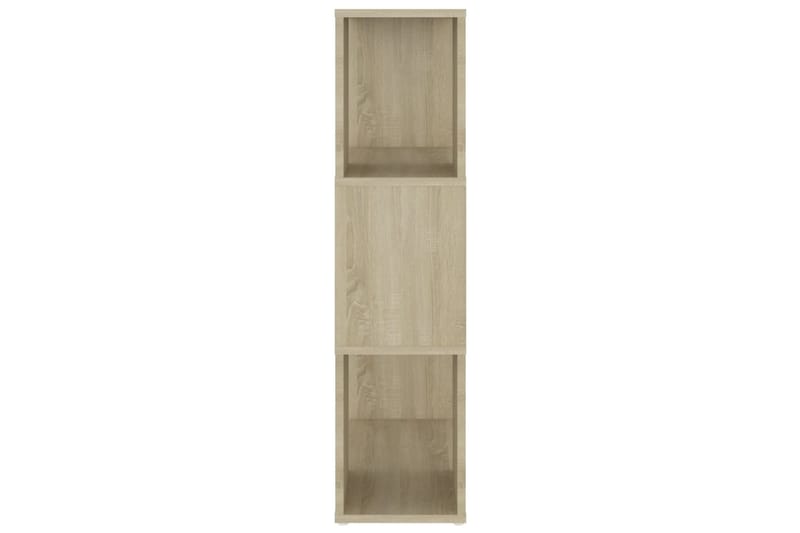 Bokhylla Rumsavdelare sonoma-ek 60x24x94 cm spånskiva - Brun - Förvaring - Hyllor - Bokhylla