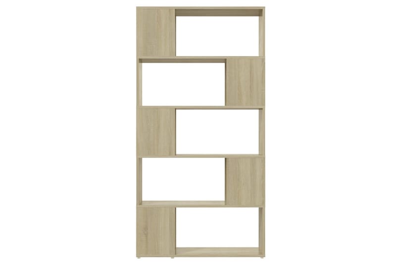 Bokhylla rumsavdelare sonoma-ek 80x24x155 cm spånskiva - Brun - Förvaring - Hyllor - Bokhylla
